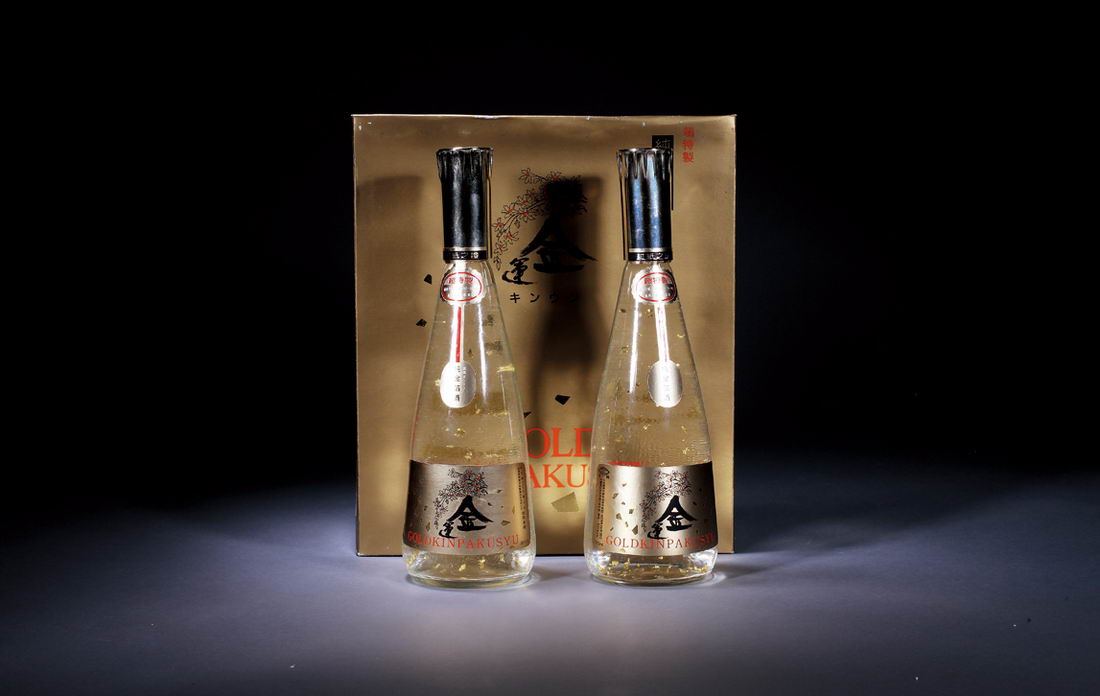 黄鹤楼金运金箔酒一盒2瓶